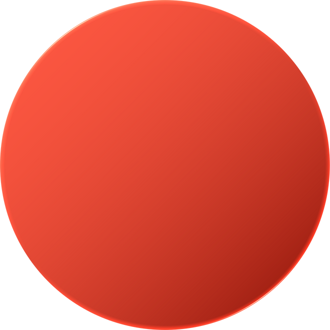 Red Gradient Circle